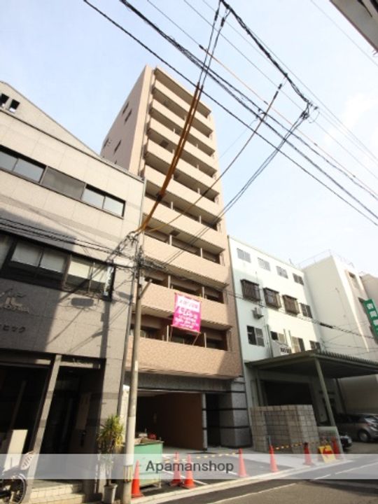 広島県広島市中区榎町の賃貸マンションの外観