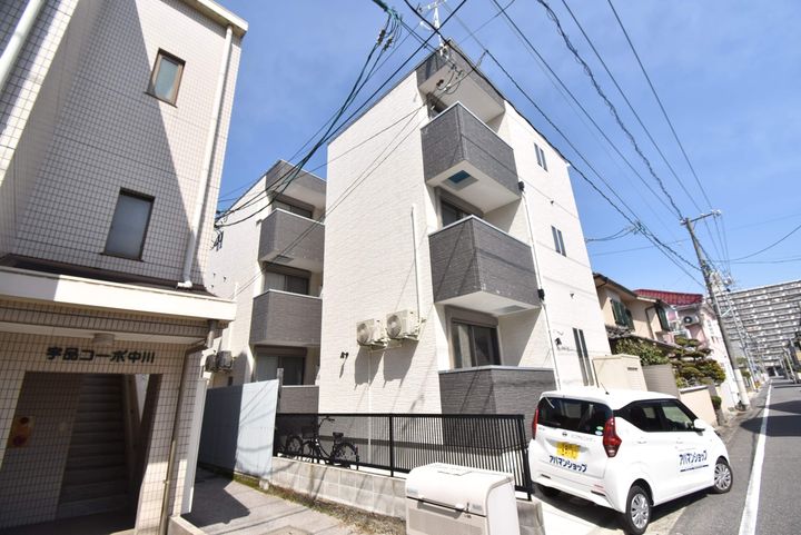 広島県広島市南区宇品御幸2丁目の賃貸アパートの外観
