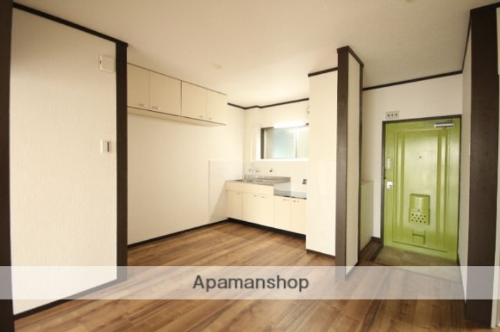 広島県広島市中区西川口町の賃貸マンションの居間