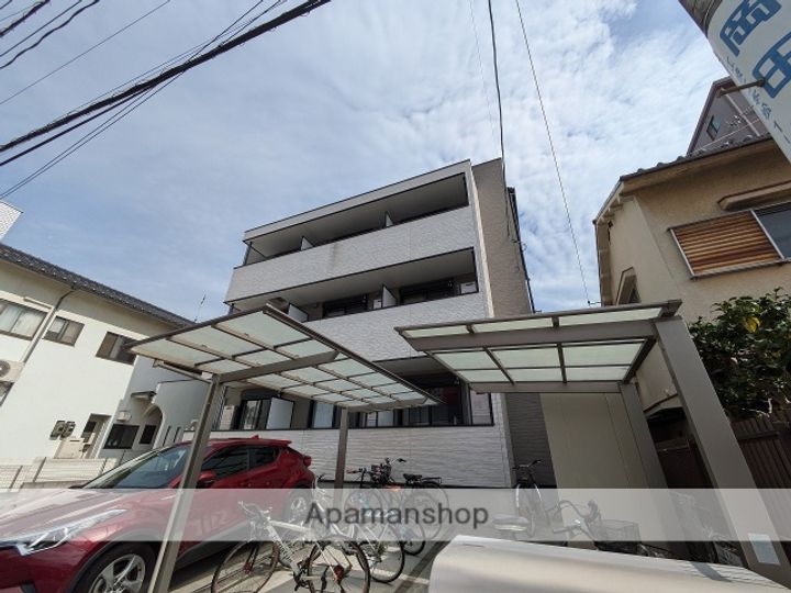 広島県広島市中区江波二本松2丁目の賃貸アパートの外観