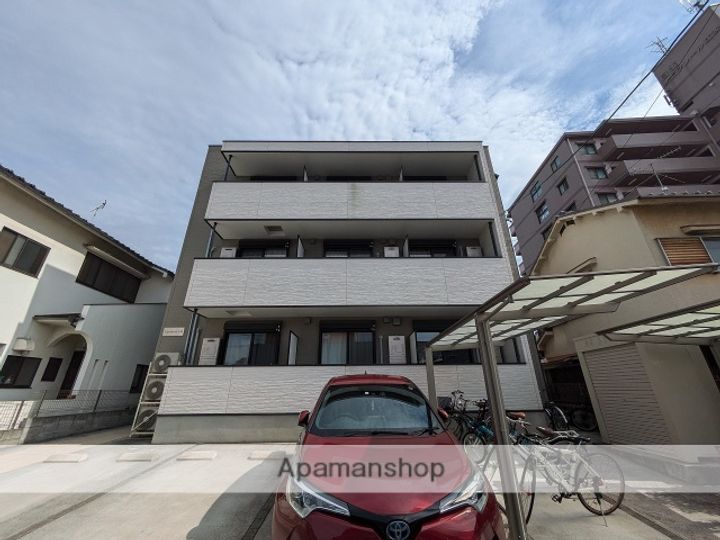 広島県広島市中区江波二本松2丁目の賃貸アパートの外観