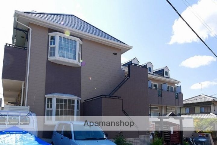 広島県広島市東区戸坂桜東町の賃貸アパートの外観