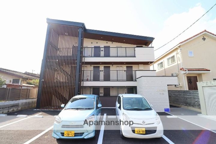 広島県廿日市市阿品3丁目の賃貸アパートの外観