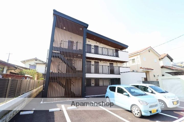 広島県廿日市市阿品3丁目の賃貸アパートの外観