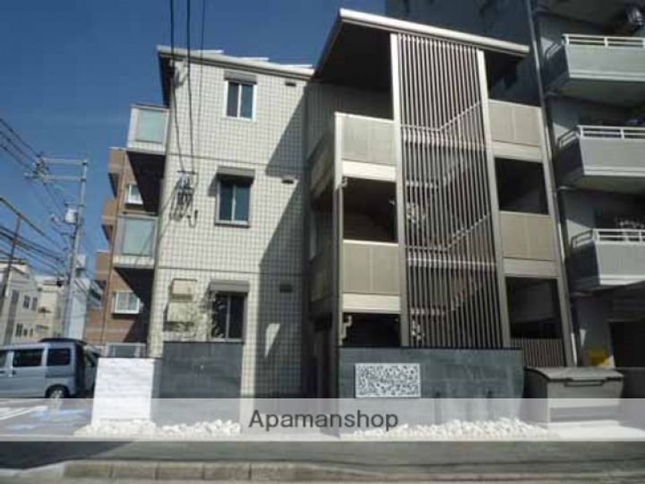 広島県広島市西区草津浜町の賃貸アパートの外観