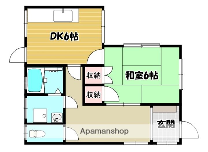 広島県広島市西区庚午南2丁目(一戸建)の賃貸物件の間取り
