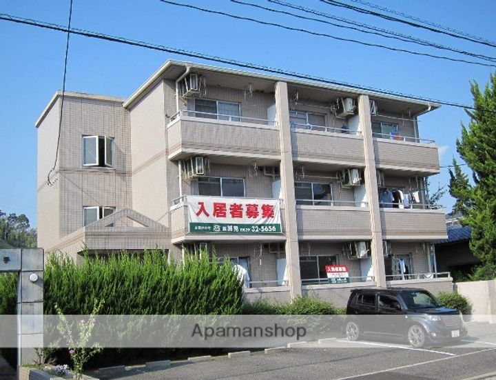 広島県廿日市市平良山手の賃貸マンションの外観