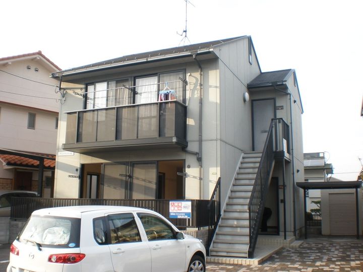 広島県広島市東区戸坂桜上町の賃貸アパートの外観