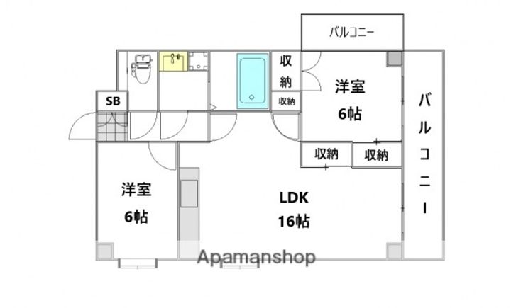 KENSEI6の間取り