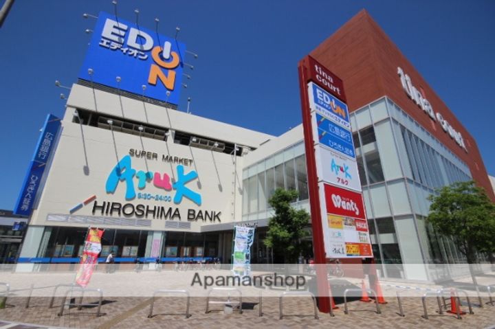 広島県廿日市市地御前1丁目の賃貸アパートの周辺