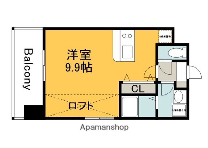 広島県広島市西区井口5丁目の賃貸マンションの間取り