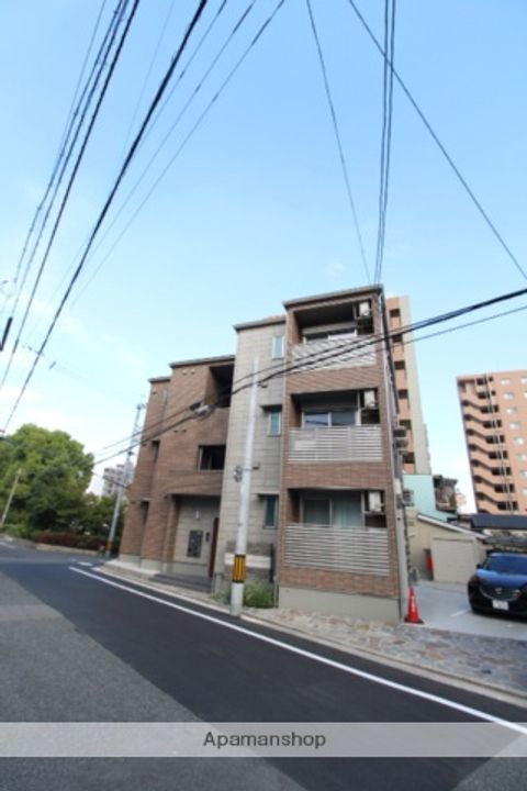 広島県広島市中区広瀬北町の賃貸アパートの外観