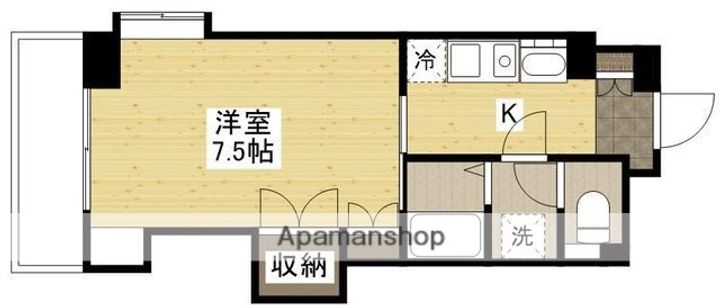 広島県広島市安佐南区祇園2丁目の賃貸マンションの間取り
