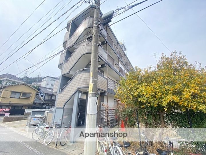広島県広島市西区新庄町の賃貸マンションの外観