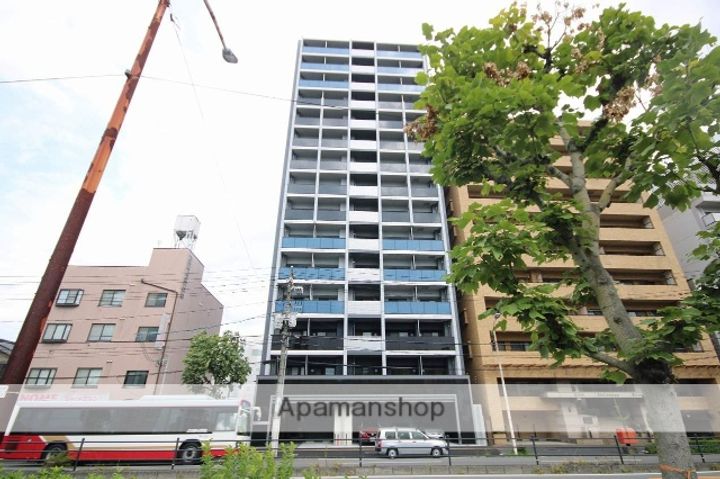 広島県広島市南区大須賀町の賃貸マンションの外観