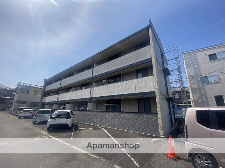 広島県広島市安佐南区中筋1丁目の賃貸アパートの外観