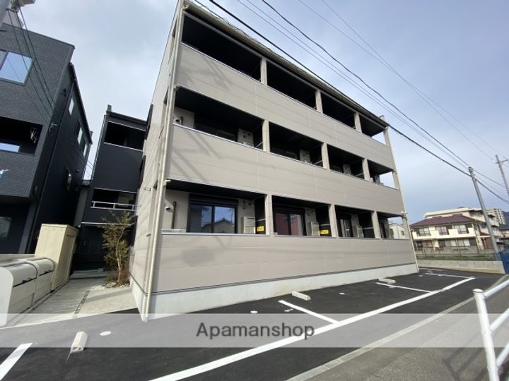 広島県広島市安佐南区中筋3丁目の賃貸アパートの外観