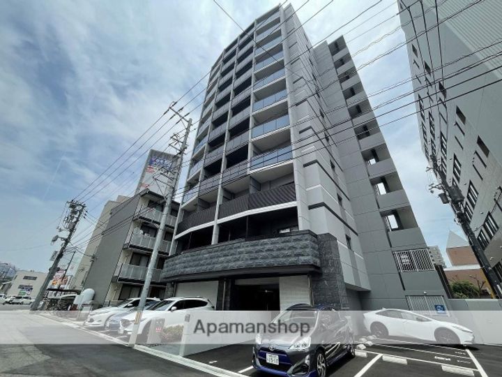 広島県広島市東区東蟹屋町の賃貸マンションの外観