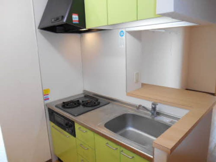 広島県広島市南区稲荷町の賃貸マンションのキッチン