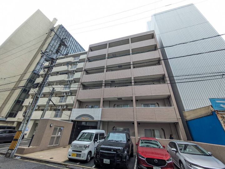 広島県広島市南区稲荷町の賃貸マンションの外観