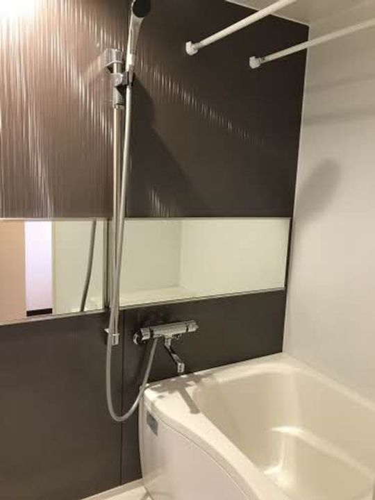 広島県広島市東区中山東3丁目の賃貸アパートの風呂