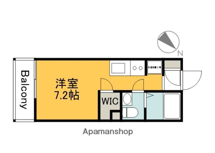 グランデール屋代(旧COLLINA屋代)102の間取り