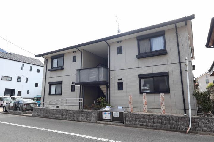 広島県広島市安芸区中野5丁目の賃貸アパートの外観