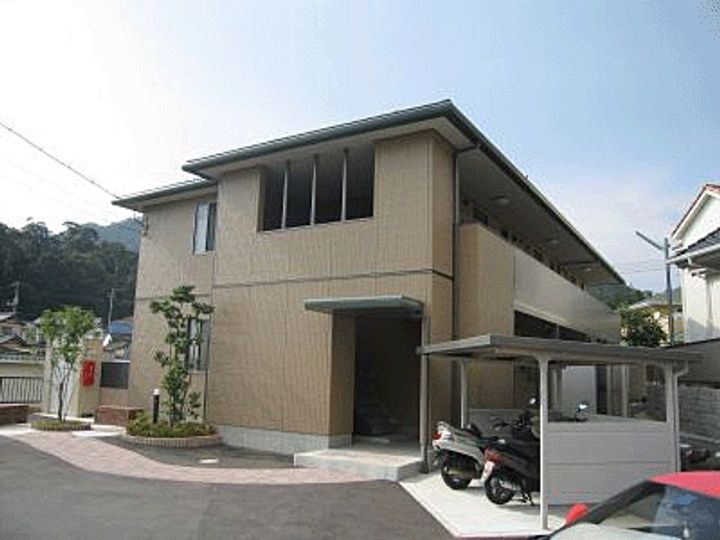 広島県広島市東区馬木4丁目の賃貸アパートの外観