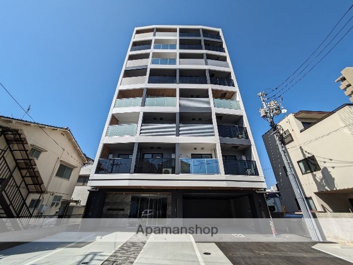 広島県広島市中区吉島町の賃貸マンションの外観