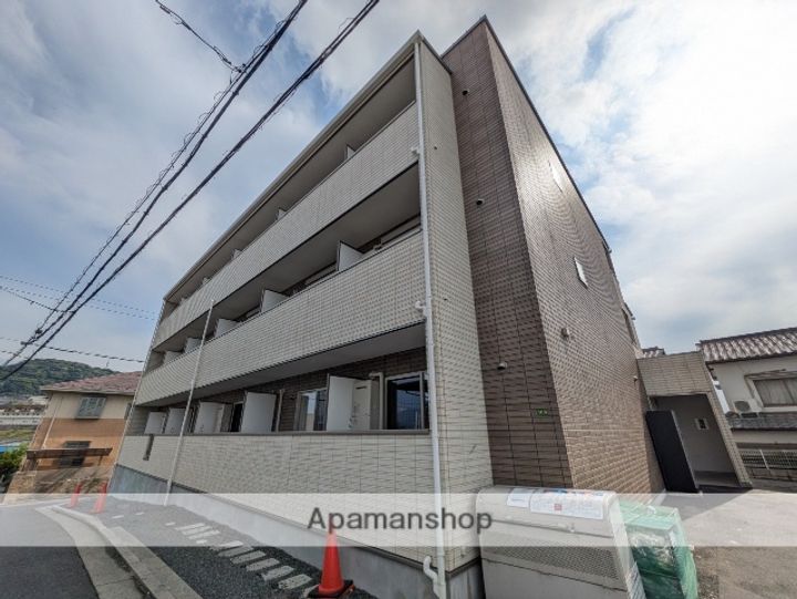 広島県広島市南区東霞町の賃貸アパート306の外観