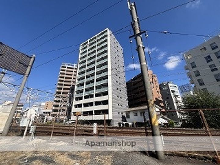 広島県広島市東区上大須賀町の賃貸マンションの外観