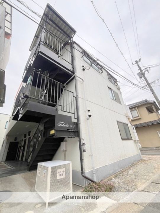 広島県広島市佐伯区五日市中央7丁目の賃貸アパートの外観