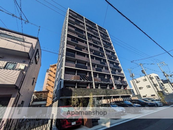 広島県広島市西区西観音町の賃貸マンションの外観