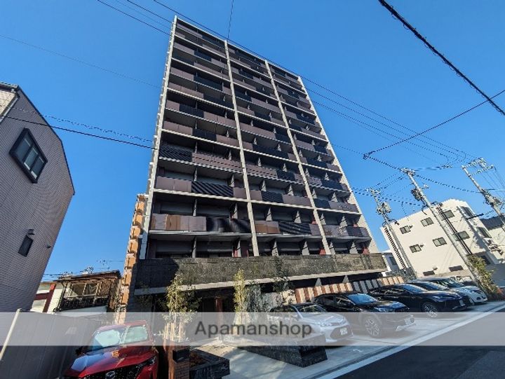 広島県広島市西区西観音町の賃貸マンションの外観