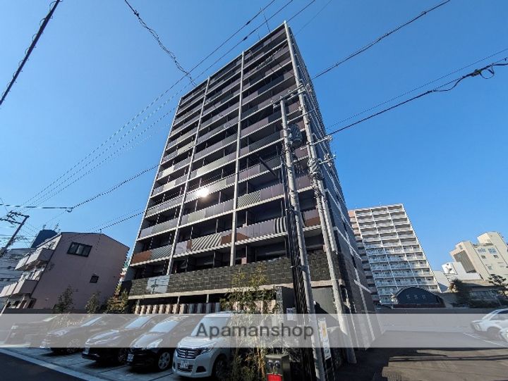 広島県広島市西区西観音町の賃貸マンションの外観