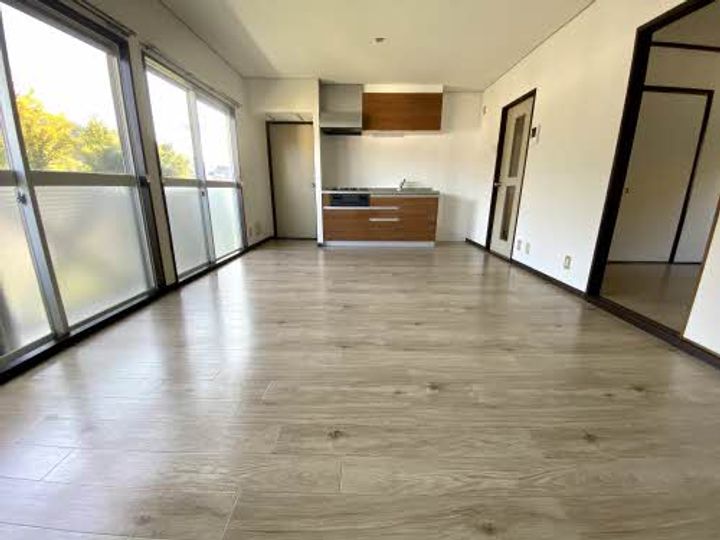 広島県広島市安芸区中野7丁目の賃貸アパートのキッチン