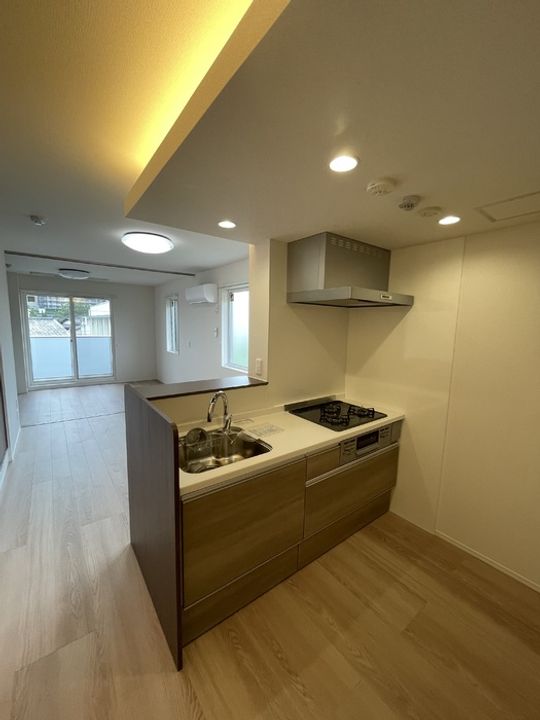 D−ROOM高須2丁目 B棟のキッチン