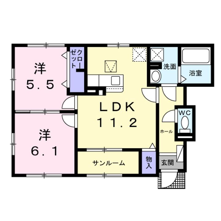 プレミアムテラスの間取り