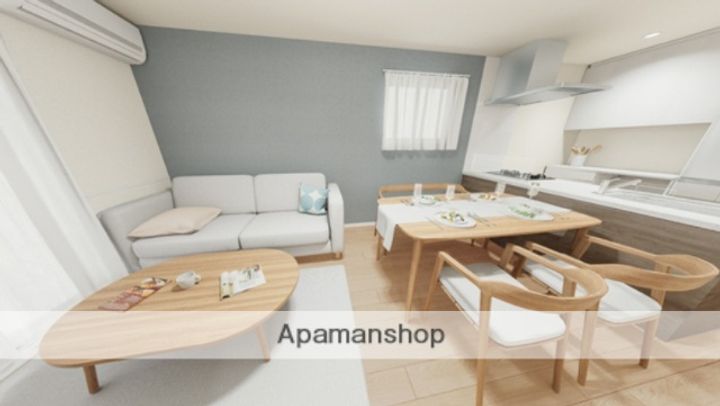 広島県広島市西区古江新町の賃貸マンションの居間