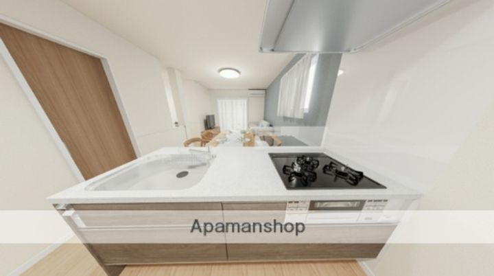 広島県広島市西区古江新町の賃貸マンションのキッチン