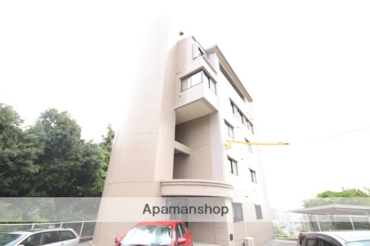 広島県広島市西区草津梅が台の賃貸マンションの外観