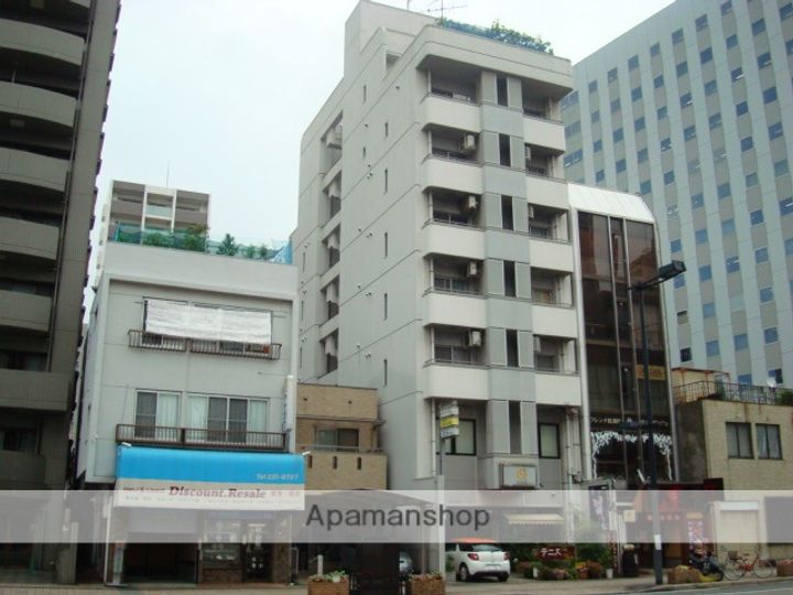広島県広島市中区東白島町の賃貸マンションの外観