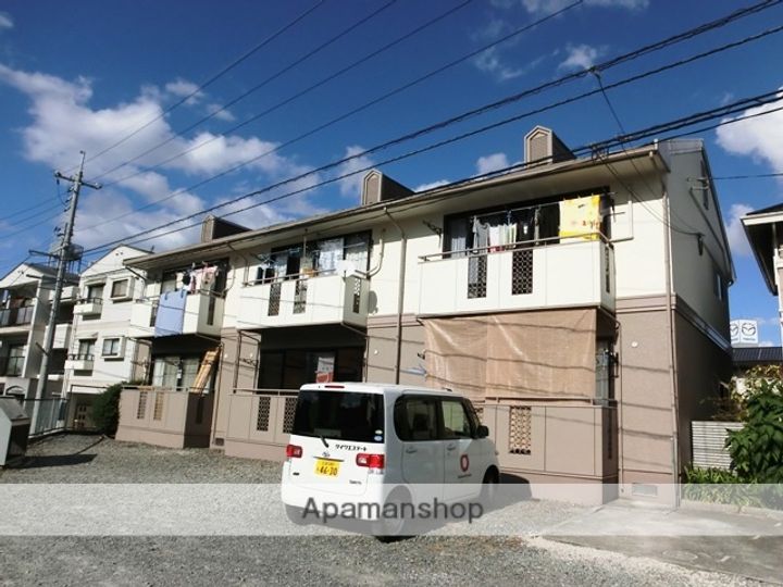 広島県広島市安佐南区中須2丁目の賃貸アパートの外観