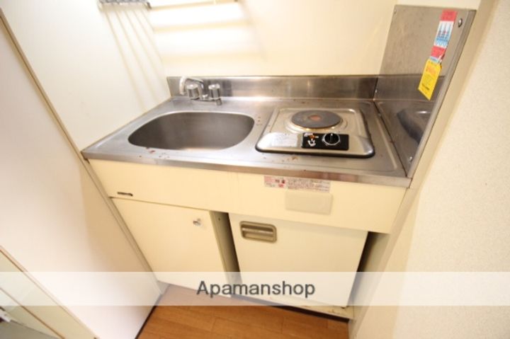 広島県広島市中区宝町の賃貸マンションのキッチン