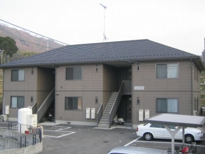 広島県広島市安芸区矢野西7丁目の賃貸アパートの外観