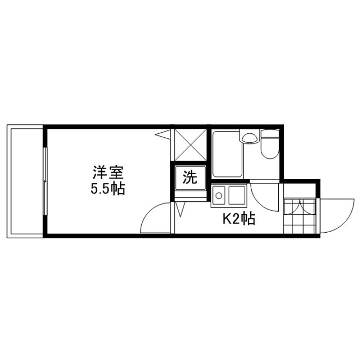 トーカンキャステール己斐本町の間取り