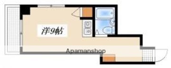 広島県広島市西区庚午中1丁目の賃貸マンションの間取り