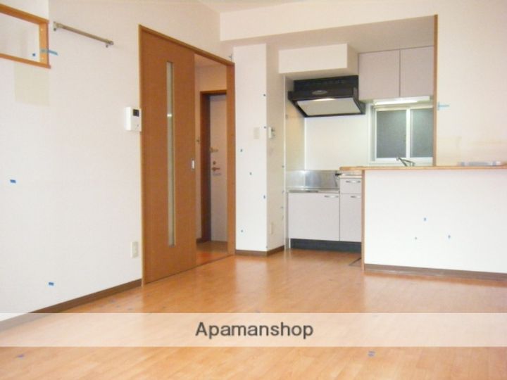 広島県広島市西区横川新町の賃貸マンションの居間