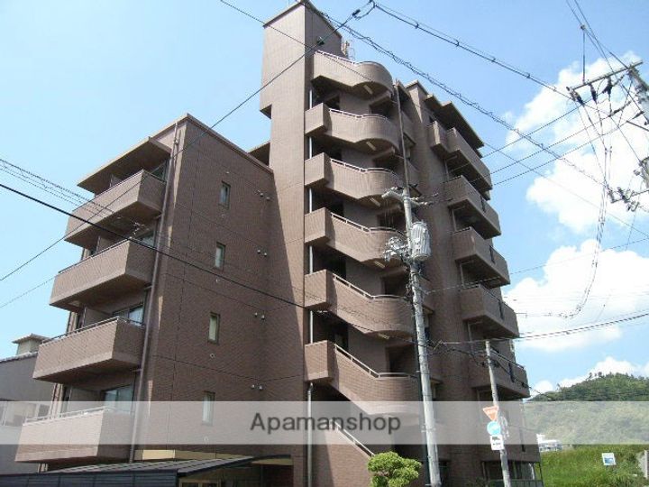 広島県広島市西区打越町の賃貸マンションの外観