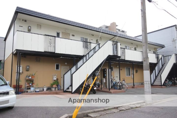 広島県広島市西区草津新町2丁目の賃貸アパートの外観